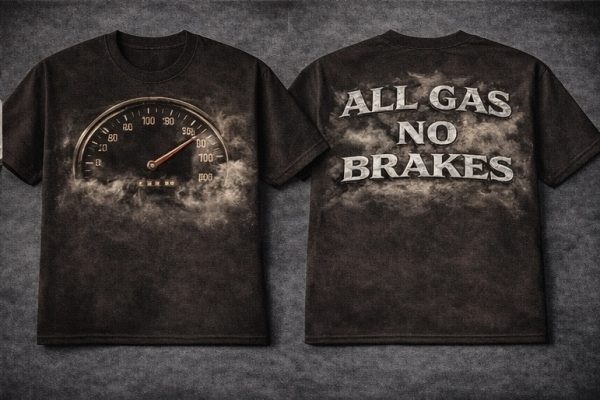 All Gas No Brakes T-Shirts
